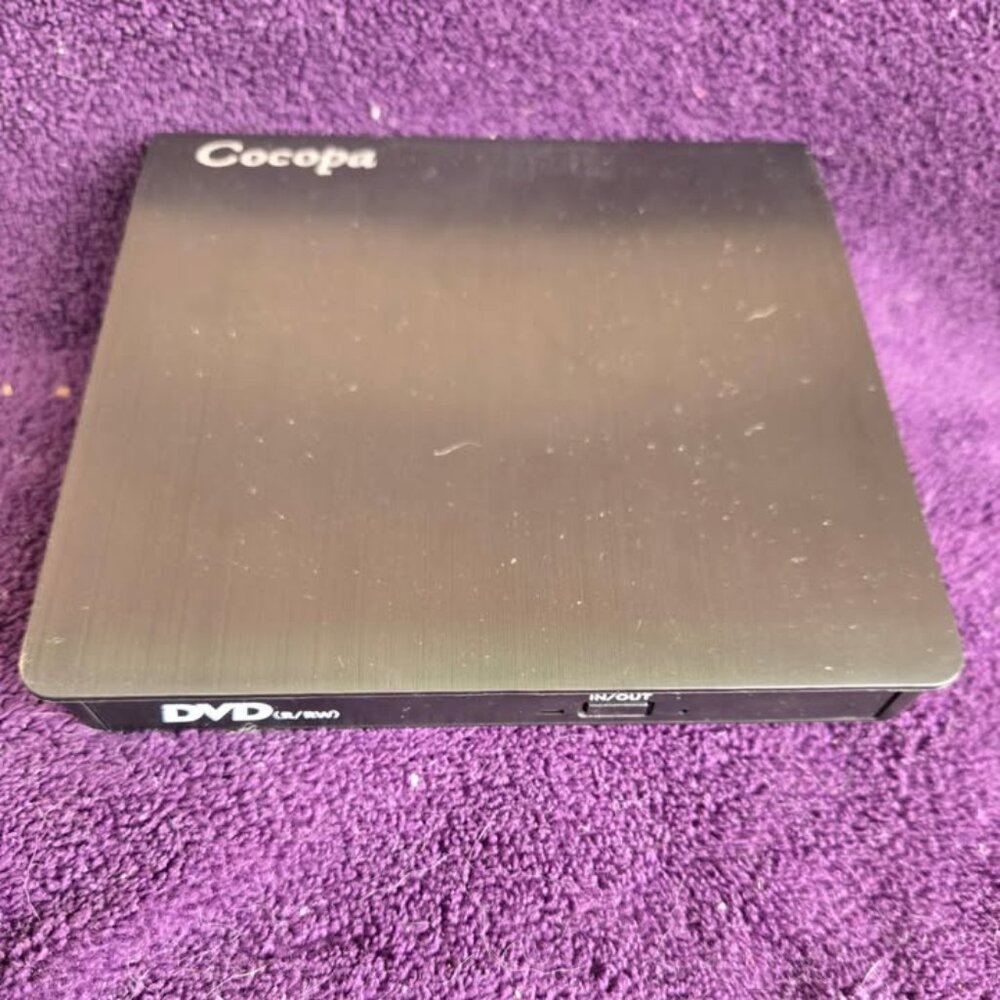 Cocopa External CD DVD Drive USB 3.0 Portable CD DVD +/-RW Drive